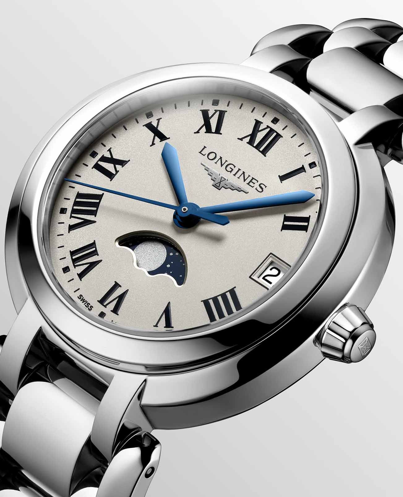 Longines Longines PrimaLuna L8.115.4.71.6 L81154716 оригинальные женские часы в комплекте с коробкой